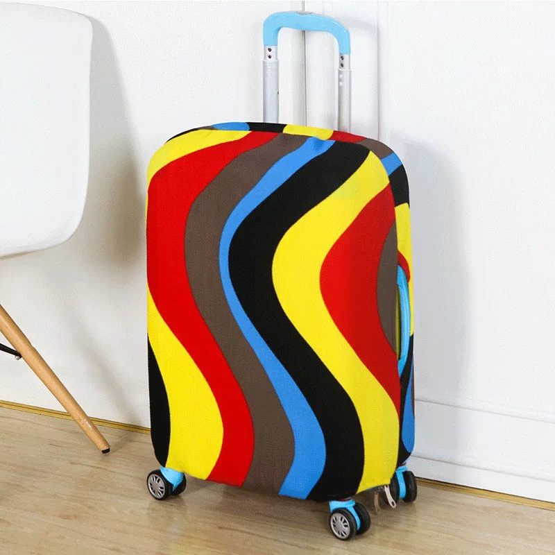 Colorful Travel Luggage Cover Protective Suitcase Cover Trolley Case Accessories Travel Luggage Dust Cover For 18 To 30 Inch Bag
Colorful Travel Luggage Cover Protective Suitcase Cover Trolley Case Accessories Travel Luggage Dust Cover For 18 To 30 Inch Bag