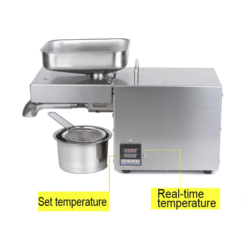 220V Automatic Cold Pressing Hydraulic Press High Temperature Oil Press Peanut Coconut Small Quick Hydraulic Press Oil Press
220V Automatic Cold Pressing Hydraulic Press High Temperature Oil Press Peanut Coconut Small Quick Hydraulic Press Oil Press