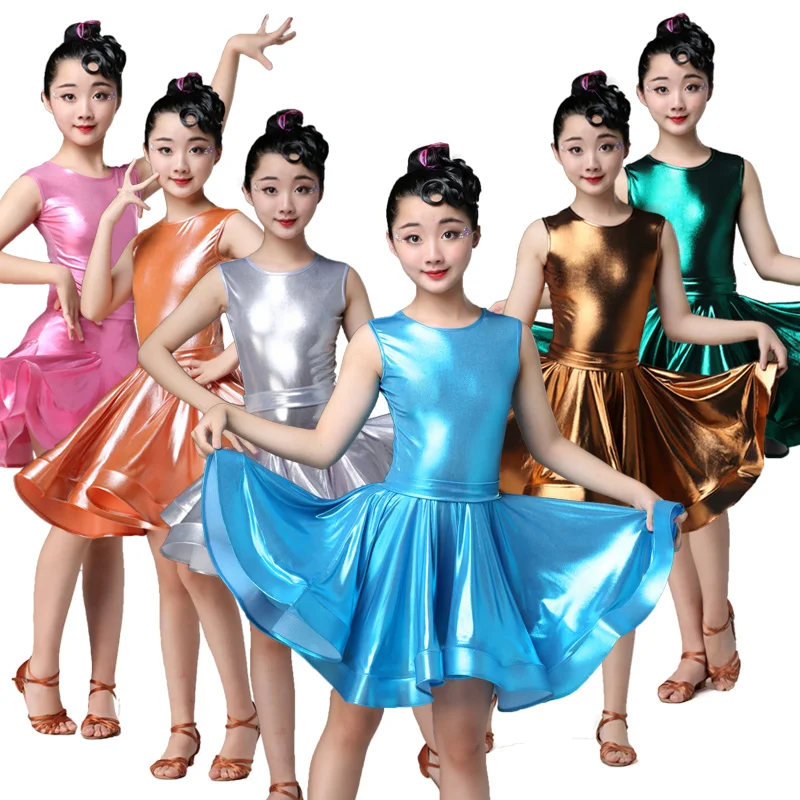 Girls Latin dance skirt children's new style exercise clothes competition performance costume latin competition dress for girls 
Girls Latin dance skirt children's new style exercise clothes competition performance costume latin competition dress for girls