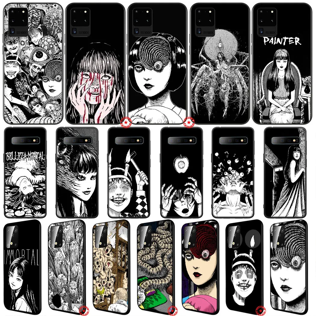 Y34 Junji Ito Tomie Horror Мягкий силиконовый чехол для Samsung Galaxy Note 10 S20 Ultra Plus Lite A01 A11 A21 A41 A51 A71