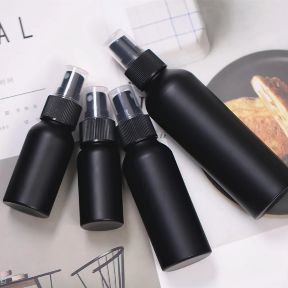 30ml 50ml 100ml 150ml Travel Portable Black Aluminum Bottle Empty Bottle Packing Bottle For Perfume Essence Lotion
30ml 50ml 100ml 150ml Travel Portable Black Aluminum Bottle Empty Bottle Packing Bottle For Perfume Essence Lotion