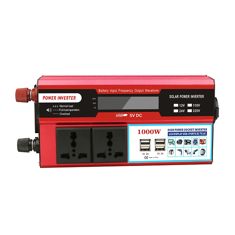 Портативный USB 12-220 В ЖК 4 порта 5 в постоянного тока инвертор мощности инвертор волновой преобразователь инвертор мощности инвертор постоян...
Портативный USB 12-220 В ЖК 4 порта 5 в постоянного тока инвертор мощности инвертор волновой преобразователь инвертор мощности инвертор постоян...