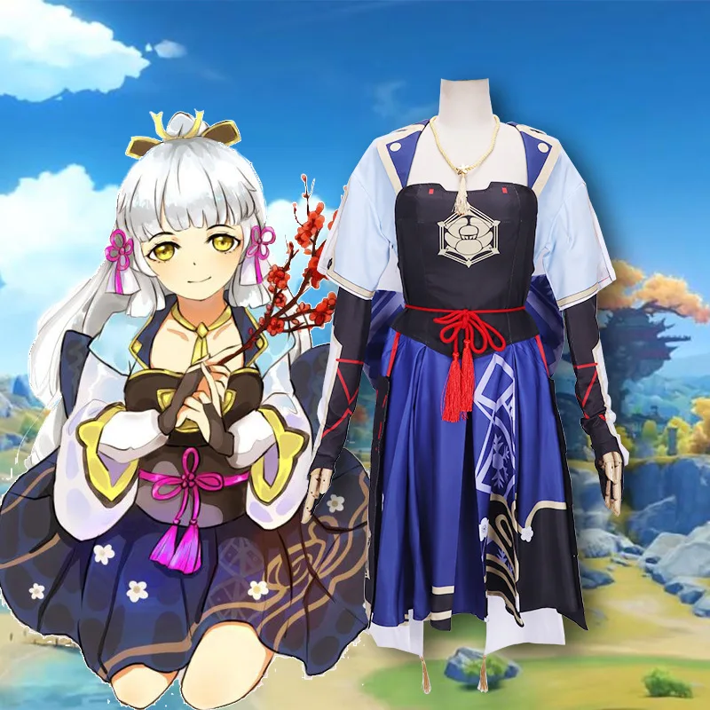 Game Genshin Impact Kamisato Ayaka Cosplay Costumes Suit Women's Clothing Wig Game Animation For Halloween Performance Party
Game Genshin Impact Kamisato Ayaka Cosplay Costumes Suit Women's Clothing Wig Game Animation For Halloween Performance Party