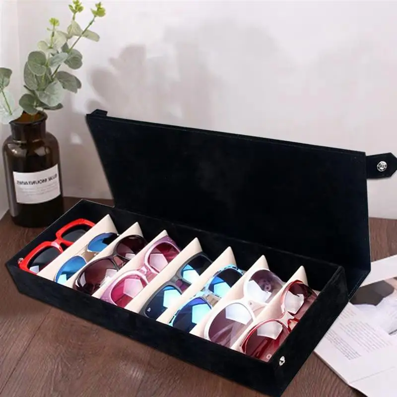 Eye Glasses Display Box Creative 8-Grid Sunglasses Storage Box Sunglasses Organizer Only Box
Eye Glasses Display Box Creative 8-Grid Sunglasses Storage Box Sunglasses Organizer Only Box