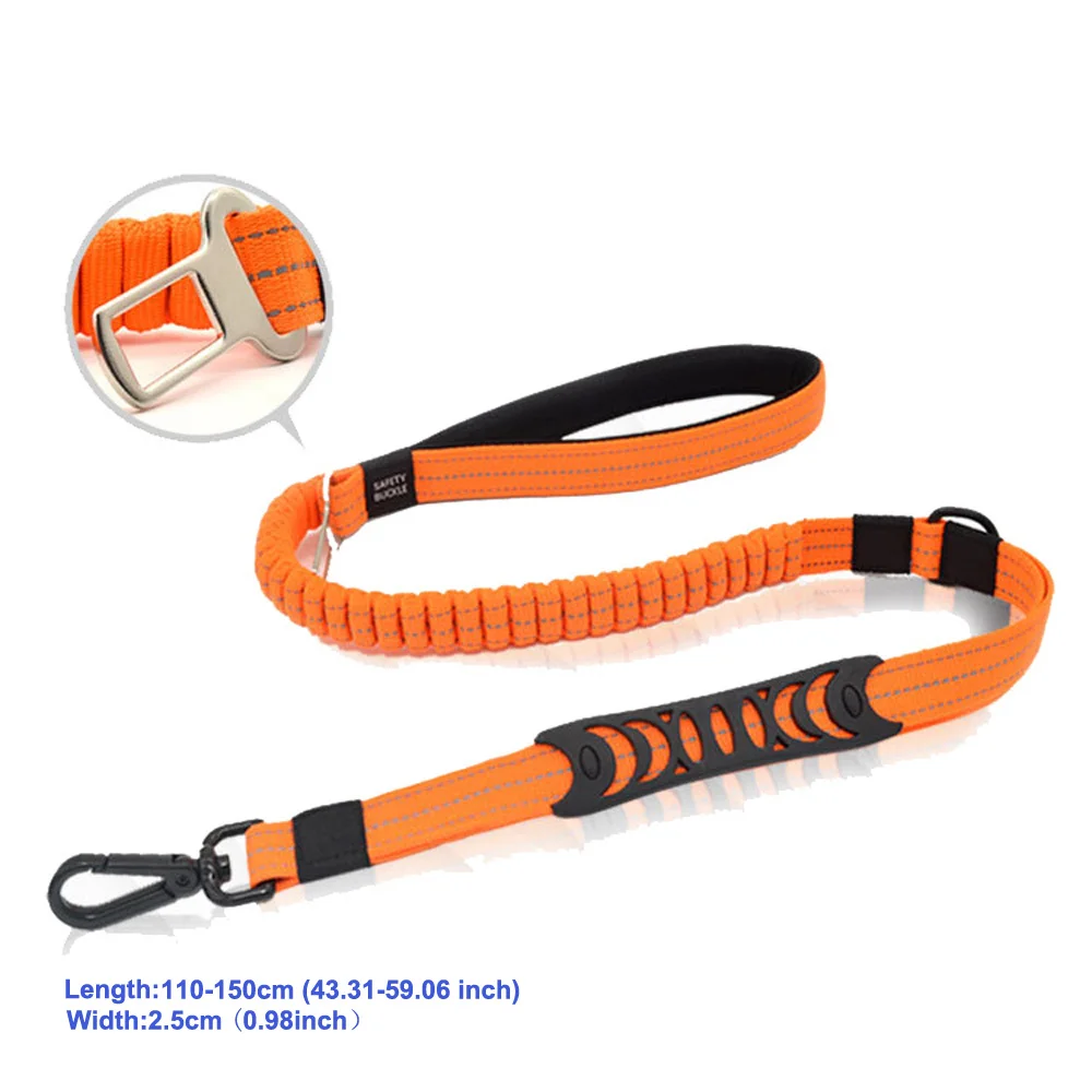 Dog Car Safety Seat Belt Car Pet Leash Rope Cushioning Retractable Elastic Reflective Leash Belt Padded Handle For Dog Cat
Dog Car Safety Seat Belt Car Pet Leash Rope Cushioning Retractable Elastic Reflective Leash Belt Padded Handle For Dog Cat