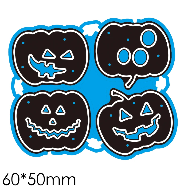 Cutting Dies Halloween Pumpkin New Metal DIY Album Paper Craft Embossing Stencil Greeting Card Decoration 60*50mm
Cutting Dies Halloween Pumpkin New Metal DIY Album Paper Craft Embossing Stencil Greeting Card Decoration 60*50mm