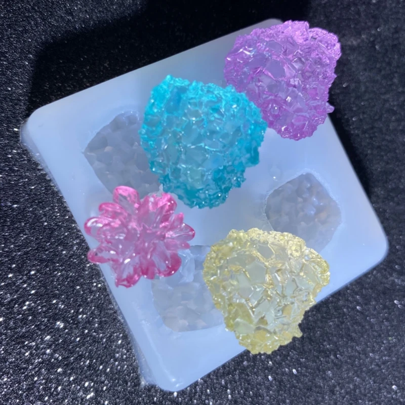 Simulation Stone Crystal Epoxy Resin Mold Decorations Pendant Chocolate Cake Silicone Mould DIY Crafts Jewelry Making Tools
Simulation Stone Crystal Epoxy Resin Mold Decorations Pendant Chocolate Cake Silicone Mould DIY Crafts Jewelry Making Tools