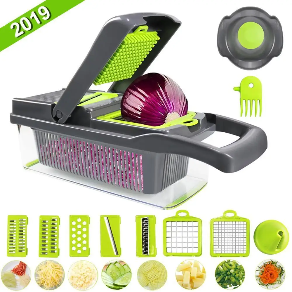 Multi-functional Stainless Steel Vegetable Cutter Fruit Slicer Grater Kitchen Accessories
Multi-functional Stainless Steel Vegetable Cutter Fruit Slicer Grater Kitchen Accessories