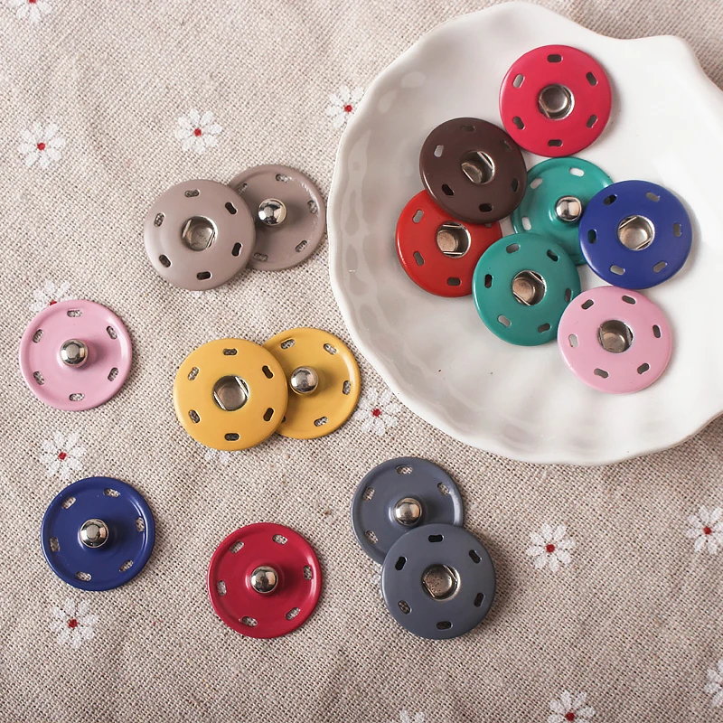 10pcs 8-23MM flat back Round snap Buttons Metal Sewing Craft Clothing Buckle Buttons Coat Invisible Buckles Snap Fastener P90
10pcs 8-23MM flat back Round snap Buttons Metal Sewing Craft Clothing Buckle Buttons Coat Invisible Buckles Snap Fastener P90