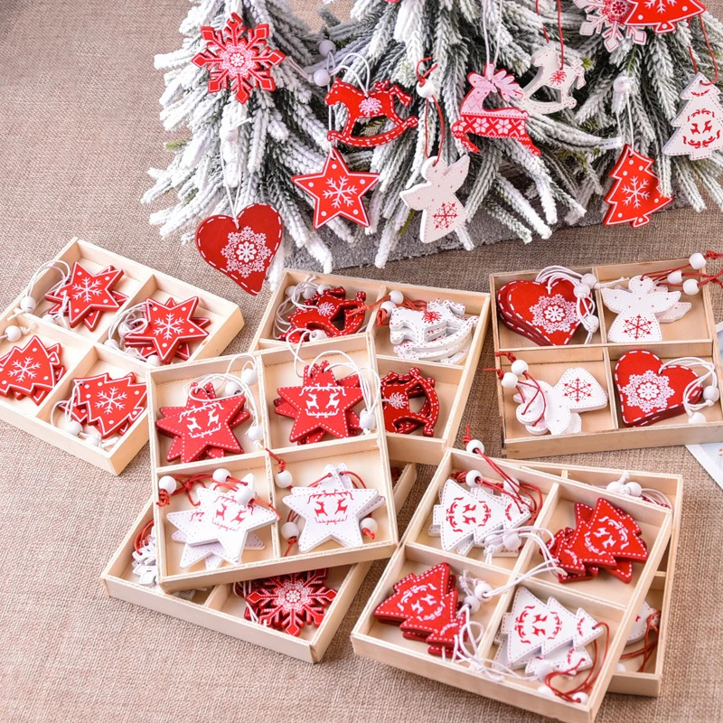 Wooden Ornaments Cutouts Christmas Wood Snowflake for Christmas Decoration Christmas Tree Hanging Embellishments
Wooden Ornaments Cutouts Christmas Wood Snowflake for Christmas Decoration Christmas Tree Hanging Embellishments