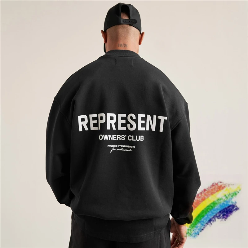 Rerepresent OWNERS клуб свитер свитшоты мужчины женщины 1:1 высокое качество буквенный лозунг Печать Crewneck худи с круглым вырезом
Rerepresent OWNERS клуб свитер свитшоты мужчины женщины 1:1 высокое качество буквенный лозунг Печать Crewneck худи с круглым вырезом