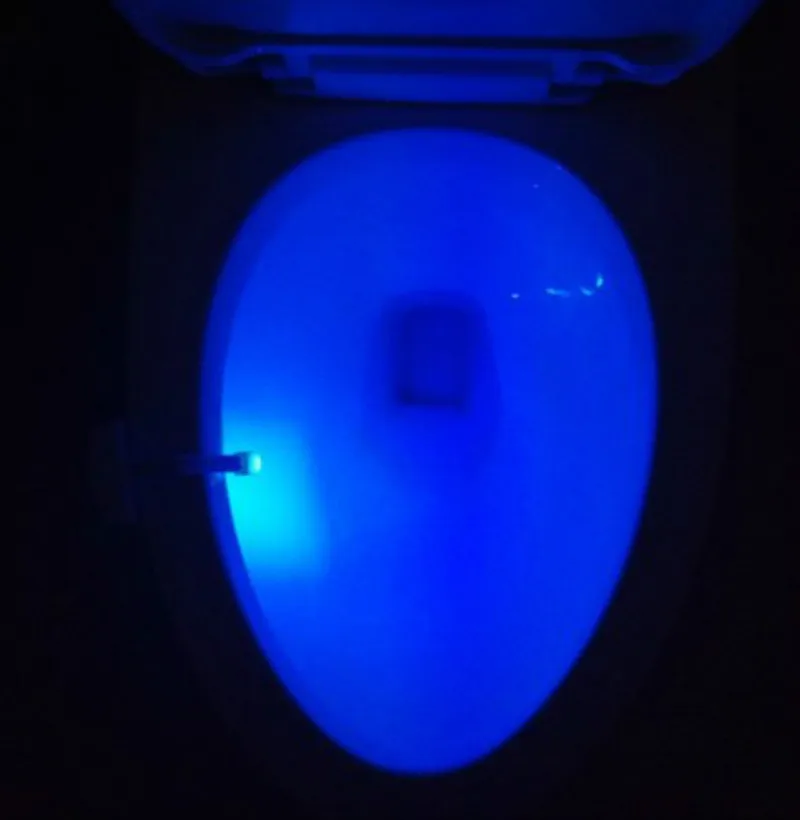Smart Bathroom Toilet Nightlight LED Induction Activated On/Off Seat Sensor Lamp 8 multicolour Creative Toilet lamp Hot Sale
Smart Bathroom Toilet Nightlight LED Induction Activated On/Off Seat Sensor Lamp 8 multicolour Creative Toilet lamp Hot Sale