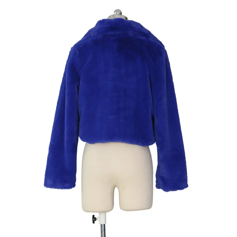 Women Faux Fur Coat Autumn Winter Long Sleeve Short Jacket Overcoat 6 Colors Casual Solid Warm Plush Outerwear
Women Faux Fur Coat Autumn Winter Long Sleeve Short Jacket Overcoat 6 Colors Casual Solid Warm Plush Outerwear