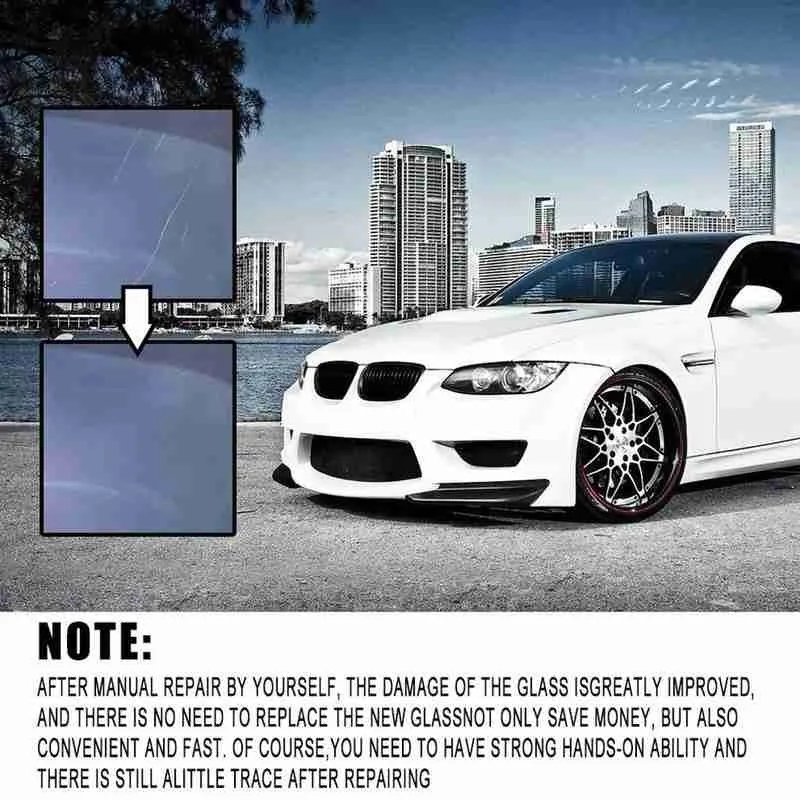 Auto Glass Repair Fluid Specializes In Cracks And Bullseye Windshield Windshield Repair Repair Repair Fluid Car Tool Quick P9B3
Auto Glass Repair Fluid Specializes In Cracks And Bullseye Windshield Windshield Repair Repair Repair Fluid Car Tool Quick P9B3
