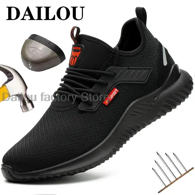 Breathable Men Safety Shoes Work Safety Boots Steel Toe Shoes Men's Boots Anti-Smashing Work Shoes Lightweight Outdoor Sneakers
Breathable Men Safety Shoes Work Safety Boots Steel Toe Shoes Men's Boots Anti-Smashing Work Shoes Lightweight Outdoor Sneakers