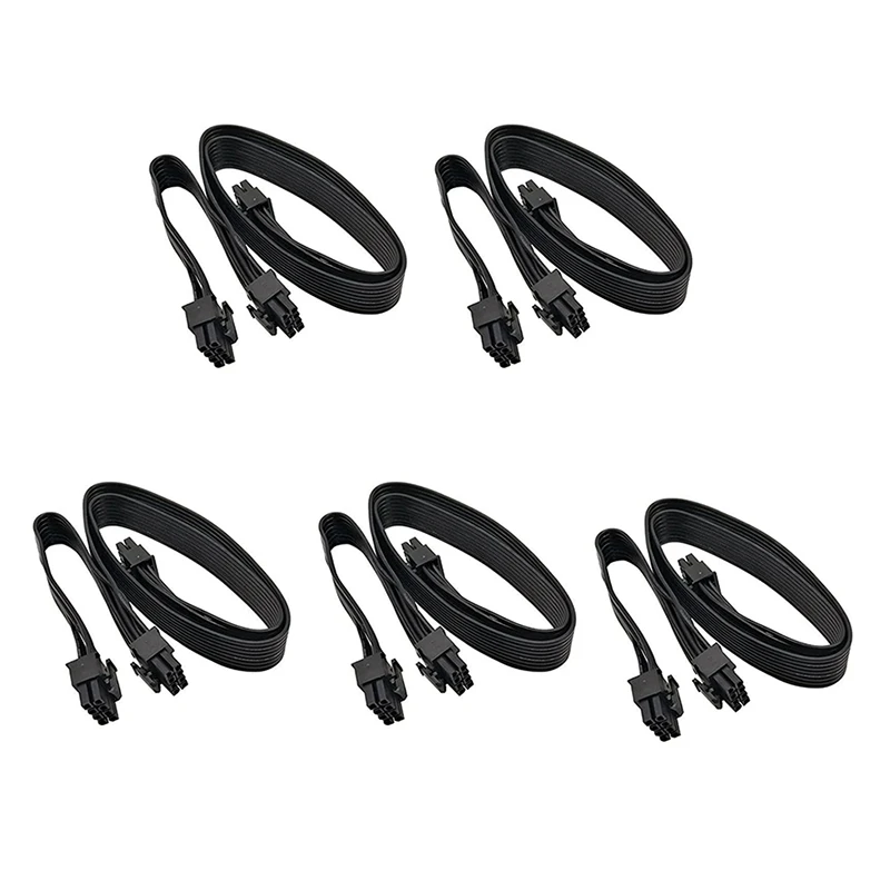 5Pcs ATX CPU 8 Pin Male to Dual PCIe 2X 8 Pin (6+2) Male Power Adapter Cable for Corsair Modular Power Supply(63cm+23cm)
5Pcs ATX CPU 8 Pin Male to Dual PCIe 2X 8 Pin (6+2) Male Power Adapter Cable for Corsair Modular Power Supply(63cm+23cm)