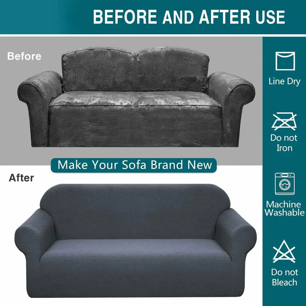 Sofa Cover Elastic Tight-pack Sofa Cover All Inclusive Four Seasons Universal Single Solid Color Brushed Sofa Cover Art Cover
Sofa Cover Elastic Tight-pack Sofa Cover All Inclusive Four Seasons Universal Single Solid Color Brushed Sofa Cover Art Cover