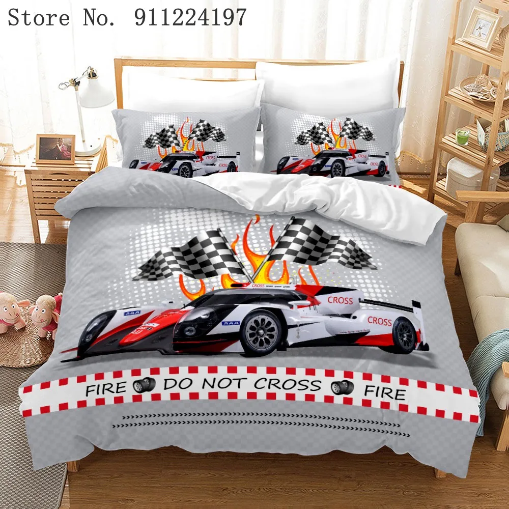 3D Sports Car Printing Duvet Cover Set Soft Microfiber Bed Cover Racing Bedding Set Single Double King Bed Quilt Cover For Boys
3D Sports Car Printing Duvet Cover Set Soft Microfiber Bed Cover Racing Bedding Set Single Double King Bed Quilt Cover For Boys