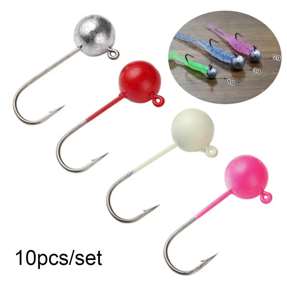 Luminous 1g 15g 2g 3g 5g 7g Perforated Sharp Durable Head Lead Head Hook Jigging Bait Carbon Steel Round Head
Luminous 1g 15g 2g 3g 5g 7g Perforated Sharp Durable Head Lead Head Hook Jigging Bait Carbon Steel Round Head