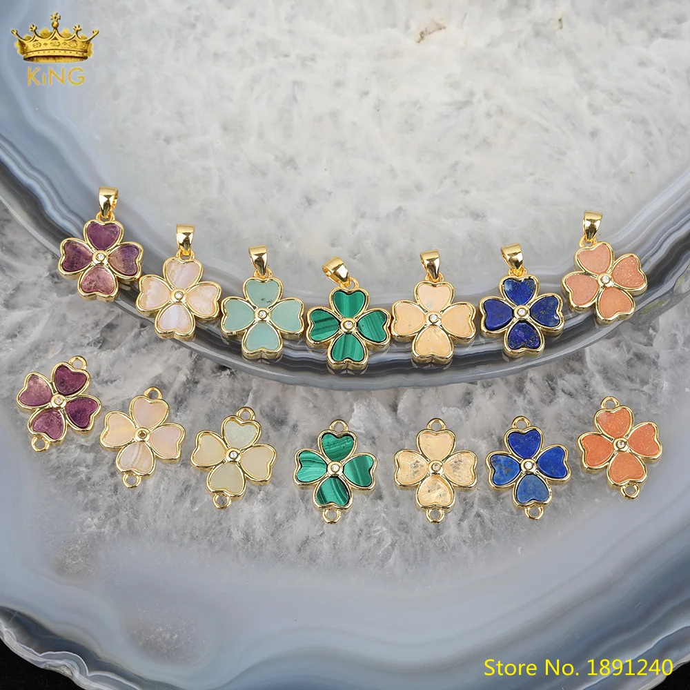 5pcs Natural Chalcedony Stone Flower Shape Pendant FIndings,Plated Gold Caps Amethysts Quartz Crystal Beads Jewelry DIY
5pcs Natural Chalcedony Stone Flower Shape Pendant FIndings,Plated Gold Caps Amethysts Quartz Crystal Beads Jewelry DIY