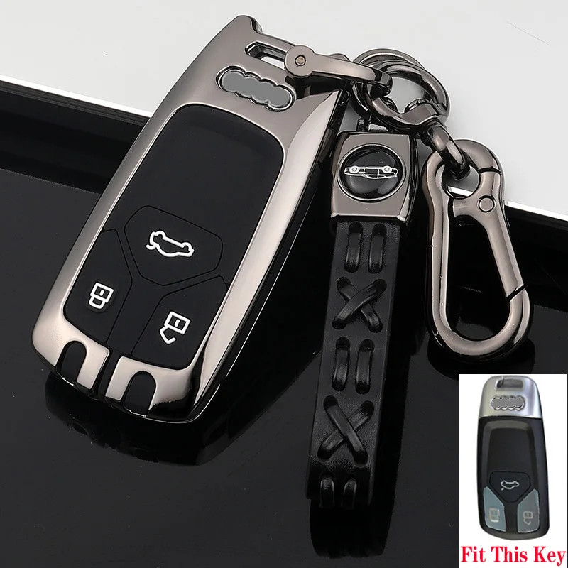 Zinc Alloy Car Key Cover Case Full Protection For Audi 2018 2019 2020 A3 A6 Q3 RS3 RS6 A1 S3 S6 A4 TT A5 Q7 TTS Q5 Accessories
Zinc Alloy Car Key Cover Case Full Protection For Audi 2018 2019 2020 A3 A6 Q3 RS3 RS6 A1 S3 S6 A4 TT A5 Q7 TTS Q5 Accessories