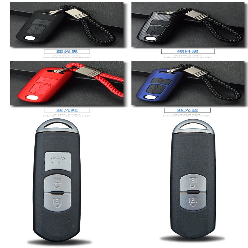High-Quality ABS Plastic Silicone Car Key Case Cover Key Bag Shell Protector for Mazda3 Axela Atenza Cx-4 Cx-5 Accessories
High-Quality ABS Plastic Silicone Car Key Case Cover Key Bag Shell Protector for Mazda3 Axela Atenza Cx-4 Cx-5 Accessories