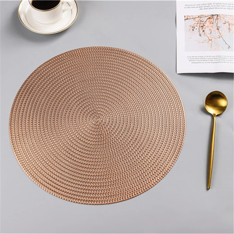 Non-Slip Table Placemats For Dining Table Mat Hot Pad Drink Cup Coasters For Glasses Heat Insulation Placemat Table Kitchen Mat
Non-Slip Table Placemats For Dining Table Mat Hot Pad Drink Cup Coasters For Glasses Heat Insulation Placemat Table Kitchen Mat