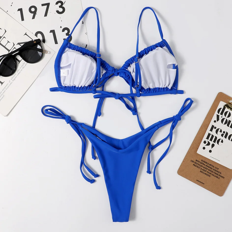 Sexy Brazilian Micro Bikini 2020 Mujer String Swimsuit Female Thong Bikinis Set Swim Beach Wear Swimwear Women Mini Bathing Suit
Sexy Brazilian Micro Bikini 2020 Mujer String Swimsuit Female Thong Bikinis Set Swim Beach Wear Swimwear Women Mini Bathing Suit