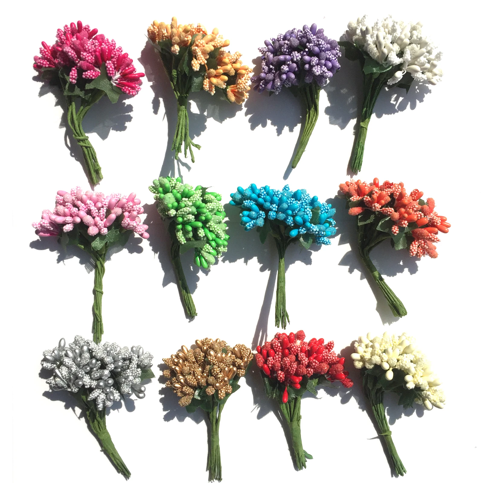 144pcs mix color Artificial decorating Stamens handmade craft plaster beads flower stamens
144pcs mix color Artificial decorating Stamens handmade craft plaster beads flower stamens