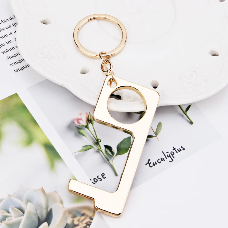 Open The Door Without Touching Key Chain Metal Anti-Contact Door-Opening Elevator Artifact Daily Key Ring Cute Keychain Gifts
Open The Door Without Touching Key Chain Metal Anti-Contact Door-Opening Elevator Artifact Daily Key Ring Cute Keychain Gifts