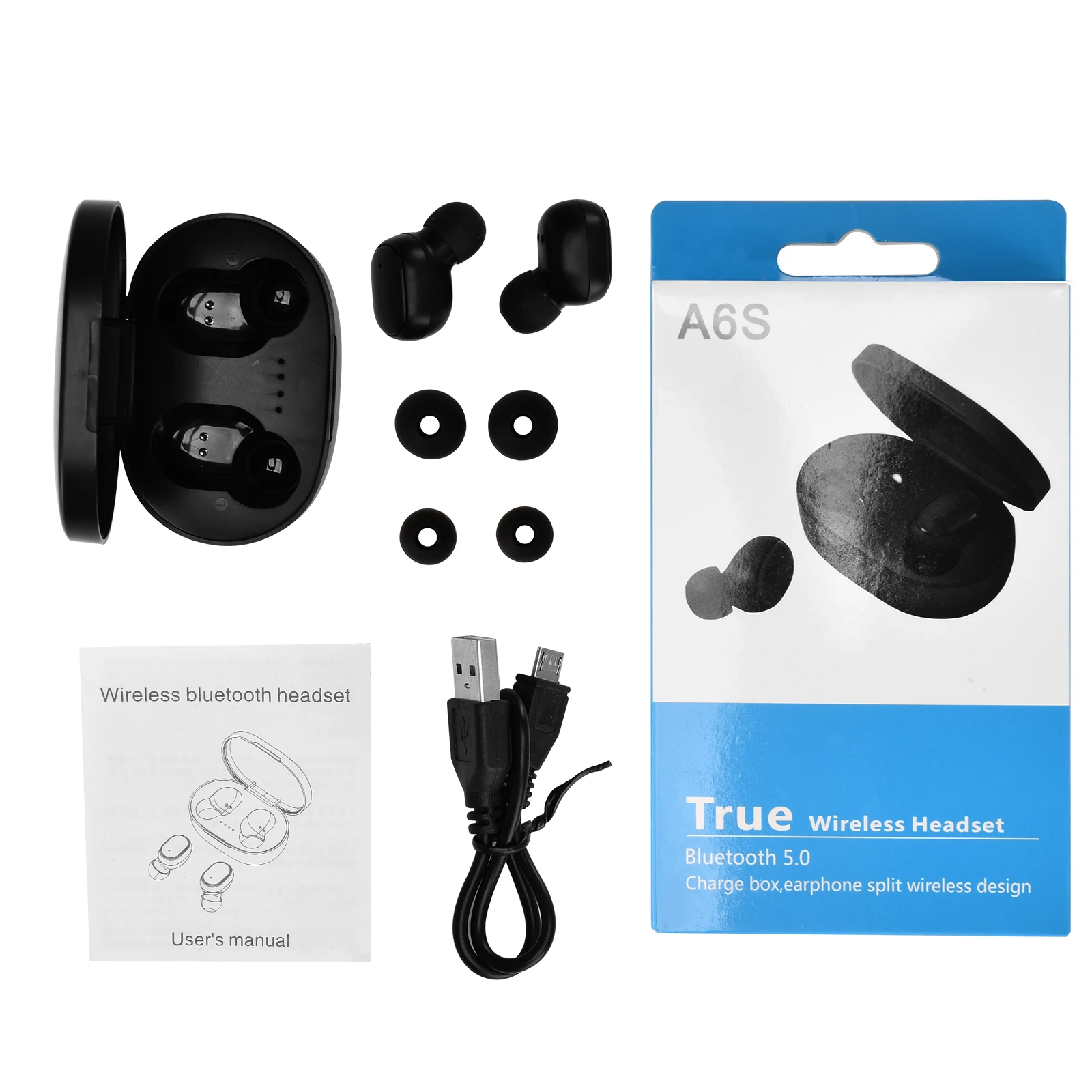 New Wireless headset Bluetooth 5.0 Earphone TWS For Xiaomi Redmi Airdots Headsets Noise Cancelling Earbuds for SamSung Phone
New Wireless headset Bluetooth 5.0 Earphone TWS For Xiaomi Redmi Airdots Headsets Noise Cancelling Earbuds for SamSung Phone