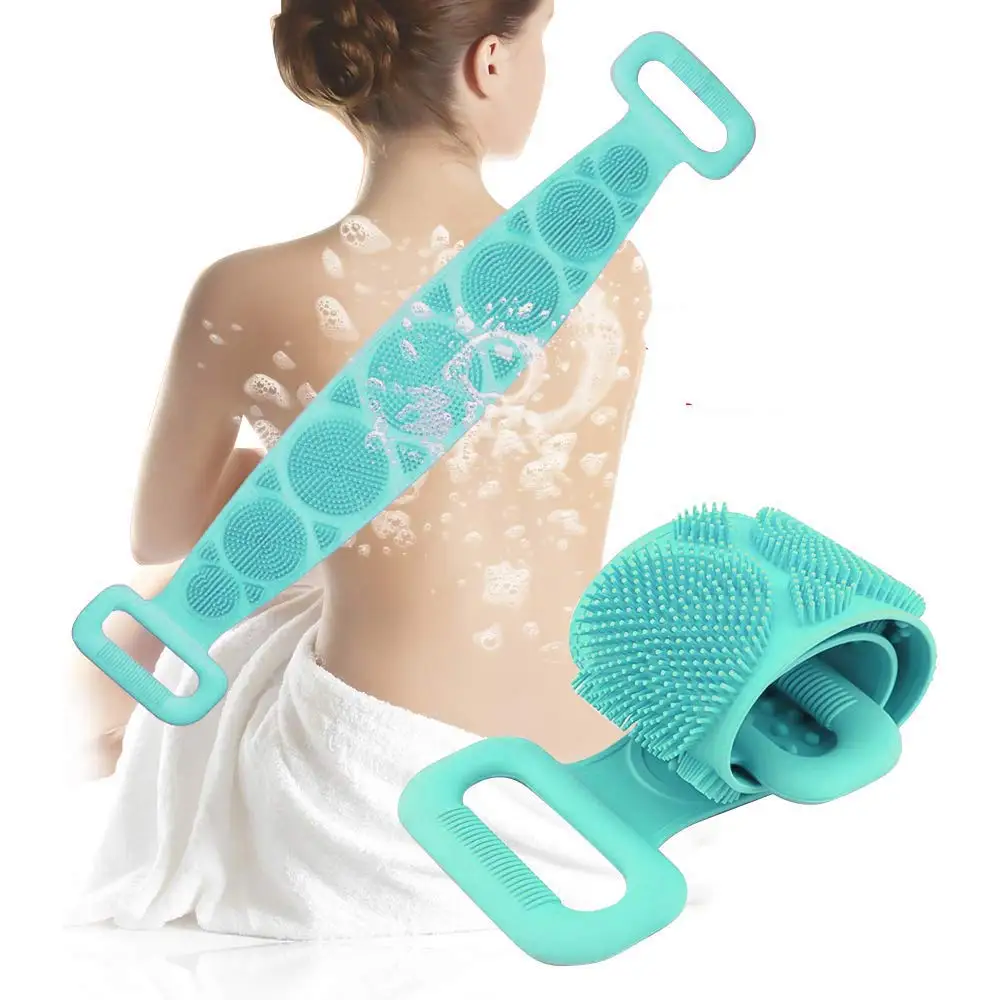 Silicone Back Brushes Bath Towels Rubbing Back Mud Peeling Body Massage Shower Extended Exfoliating Scrubber Skin Clean Brushes
Silicone Back Brushes Bath Towels Rubbing Back Mud Peeling Body Massage Shower Extended Exfoliating Scrubber Skin Clean Brushes