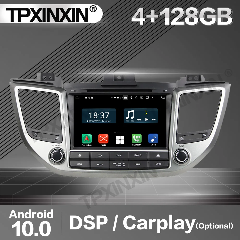 128G Carplay Car Radio 2 Din Stereo Receiver Android 10 For Hyundai IX35 2015 IPS GPS Navigation Player Audio Recorder Head Unit
128G Carplay Car Radio 2 Din Stereo Receiver Android 10 For Hyundai IX35 2015 IPS GPS Navigation Player Audio Recorder Head Unit