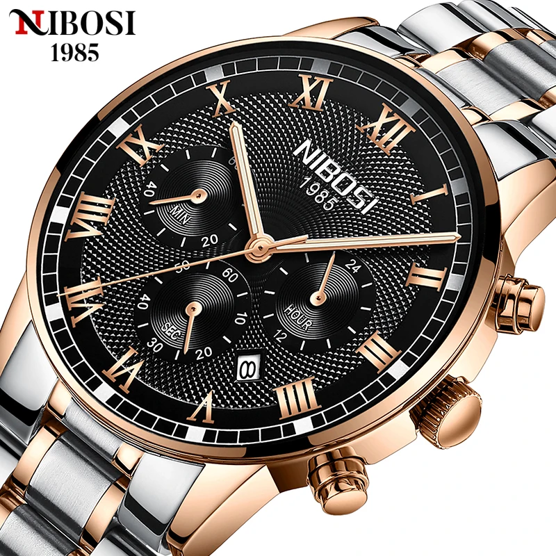 NIBOSI 2021 Watch Men Luxury Brand Chronograph Male Sport Watches Waterproof Quartz Men Clock Fashion Relogio Masculino 2339
NIBOSI 2021 Watch Men Luxury Brand Chronograph Male Sport Watches Waterproof Quartz Men Clock Fashion Relogio Masculino 2339