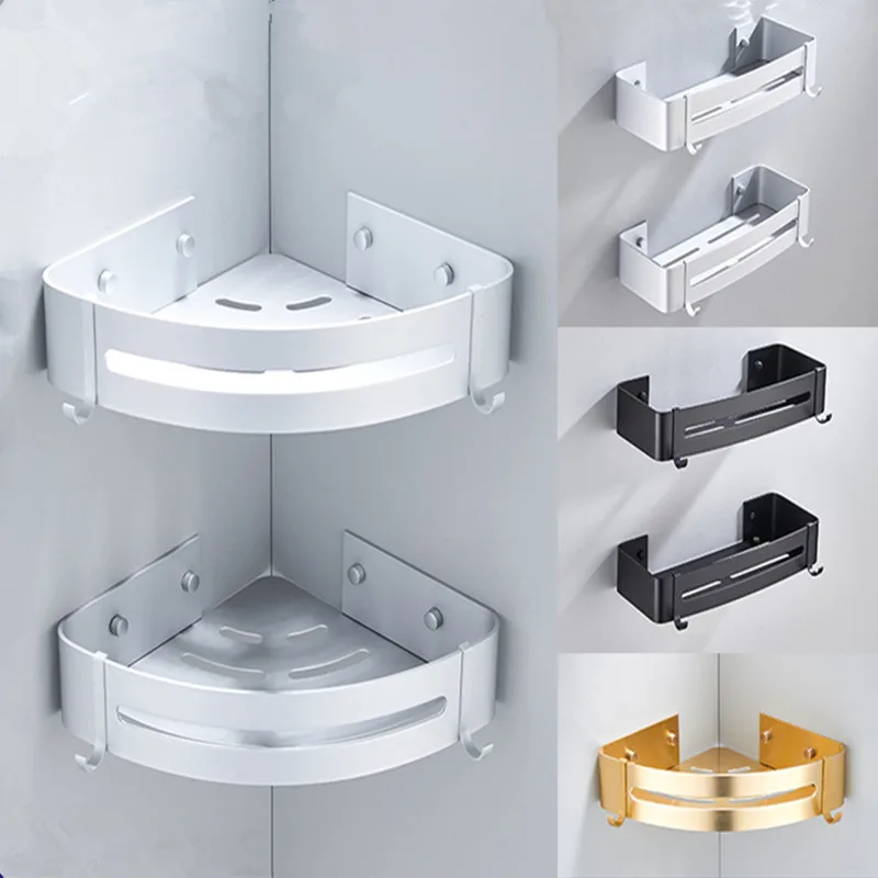 Black Corner Shelves Wall Mounted Aluminum Shampoo Holder Triangle Towel Shower Storage Rack No Drill Bathroom Shelf Organizer
Black Corner Shelves Wall Mounted Aluminum Shampoo Holder Triangle Towel Shower Storage Rack No Drill Bathroom Shelf Organizer