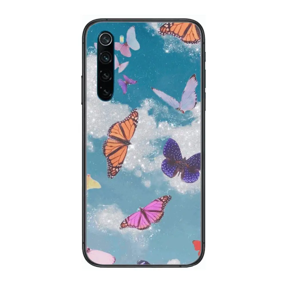 Flowers and butterflies cartoon Phone Case For XiaoMi Redmi Note 9S 8 7 6 5 A Pro T Y1 Anime Black Cover Silicone Back Pretty
Flowers and butterflies cartoon Phone Case For XiaoMi Redmi Note 9S 8 7 6 5 A Pro T Y1 Anime Black Cover Silicone Back Pretty