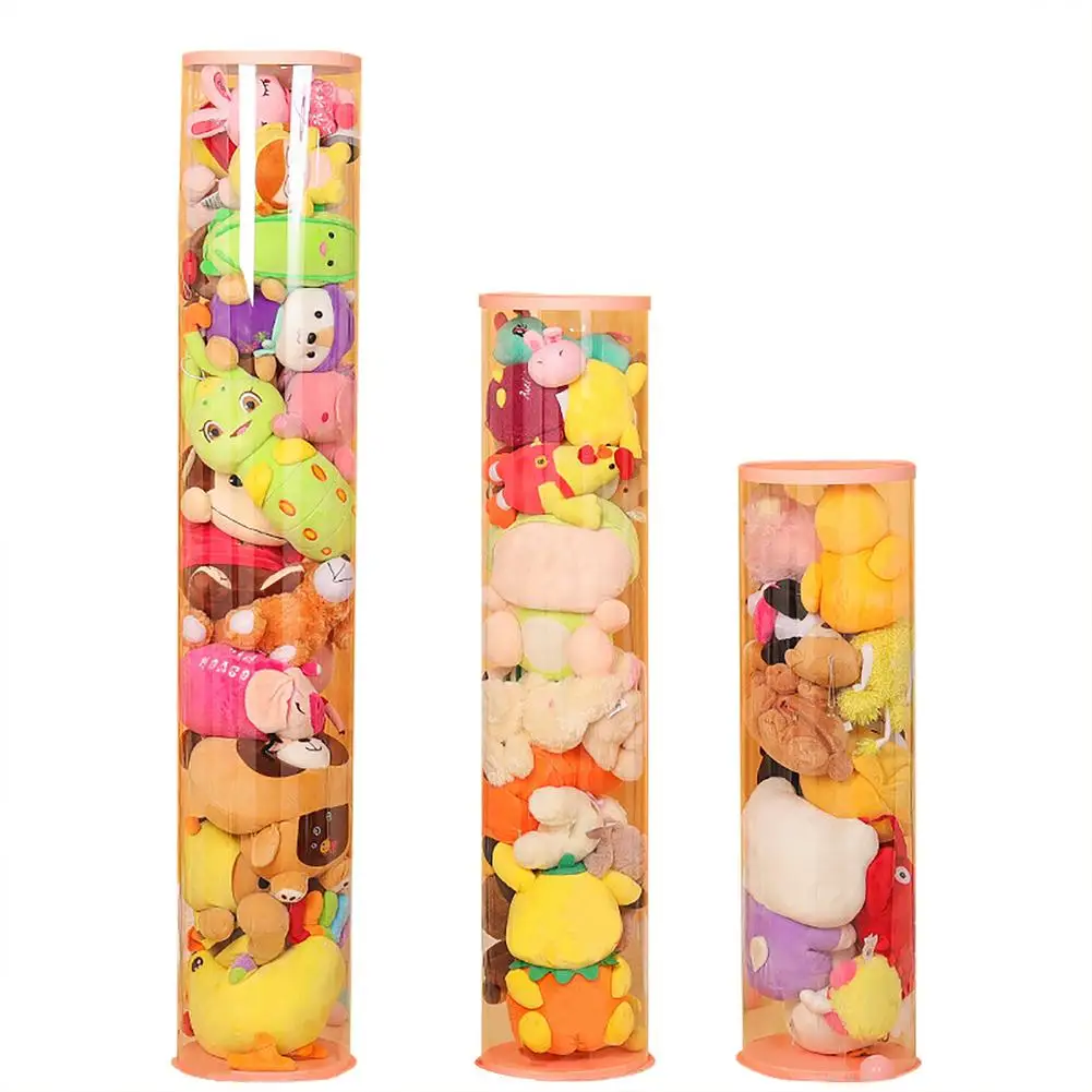 DIY Plush Toy Storage Tube Transparent PVC Storage Bucket Dustproof Storage Display Tube For Dolls And Dolls
DIY Plush Toy Storage Tube Transparent PVC Storage Bucket Dustproof Storage Display Tube For Dolls And Dolls