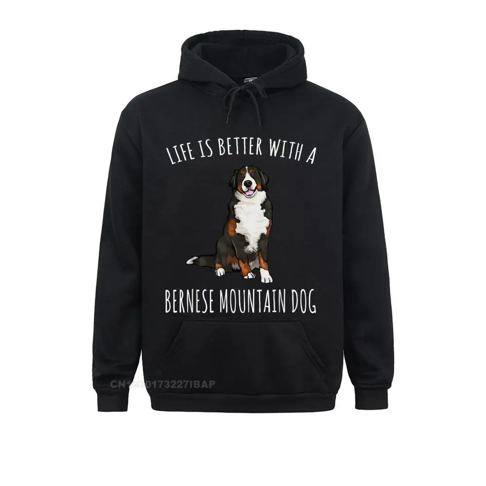 Толстовка Life Is Better With A Bernese Mountain Dog Lover толстовки с капюшоном одежда женские