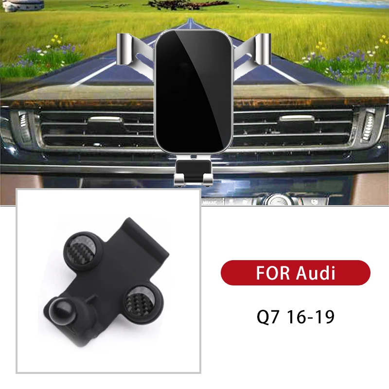 High Quality Holder For Audi Q7 2016 2017 2018 2019 Styling Accessories Interior With Three Color For GPS Support Air Vent Clip
High Quality Holder For Audi Q7 2016 2017 2018 2019 Styling Accessories Interior With Three Color For GPS Support Air Vent Clip