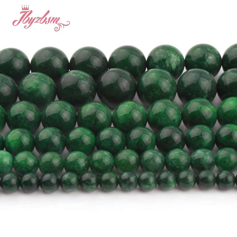 6-14mm Round Candy Dark Green Jades Smooth Bead Stone for DIY Accessories Charm Necklace Bracelets Earring Jewelry Making 15"
6-14mm Round Candy Dark Green Jades Smooth Bead Stone for DIY Accessories Charm Necklace Bracelets Earring Jewelry Making 15"