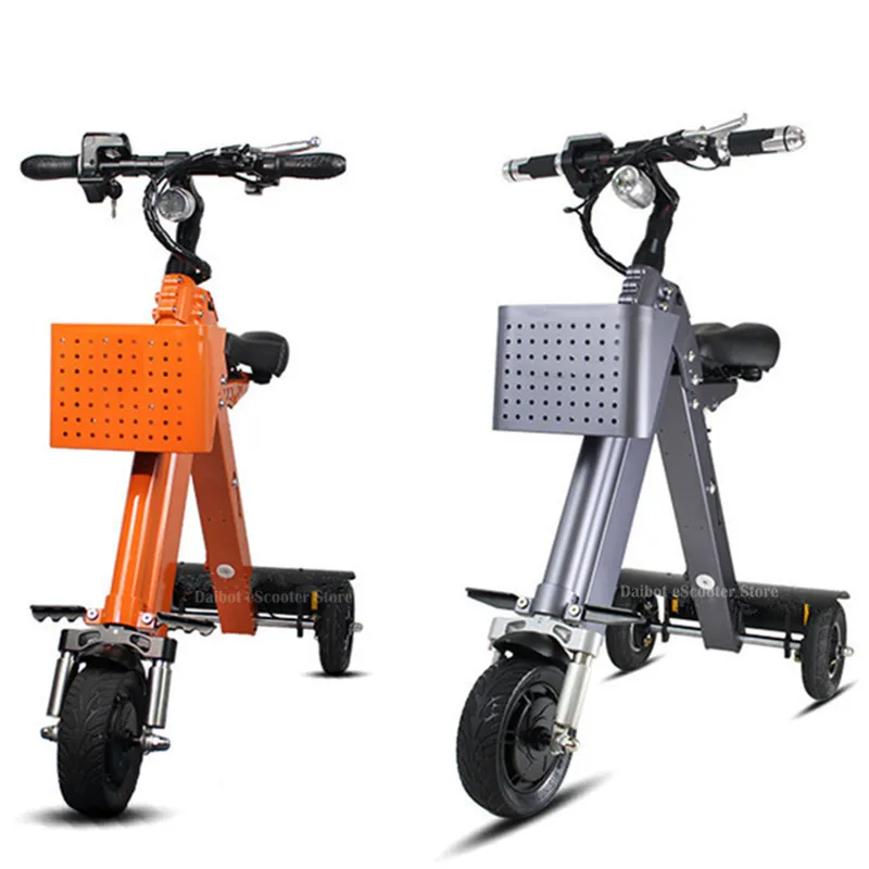 Electric Scooter 350W 48V 10AH Three Wheels Electro-tricycle 8 Inch Orange/Gray Folding Electric Tricycle For Elderly/Disabled
Electric Scooter 350W 48V 10AH Three Wheels Electro-tricycle 8 Inch Orange/Gray Folding Electric Tricycle For Elderly/Disabled