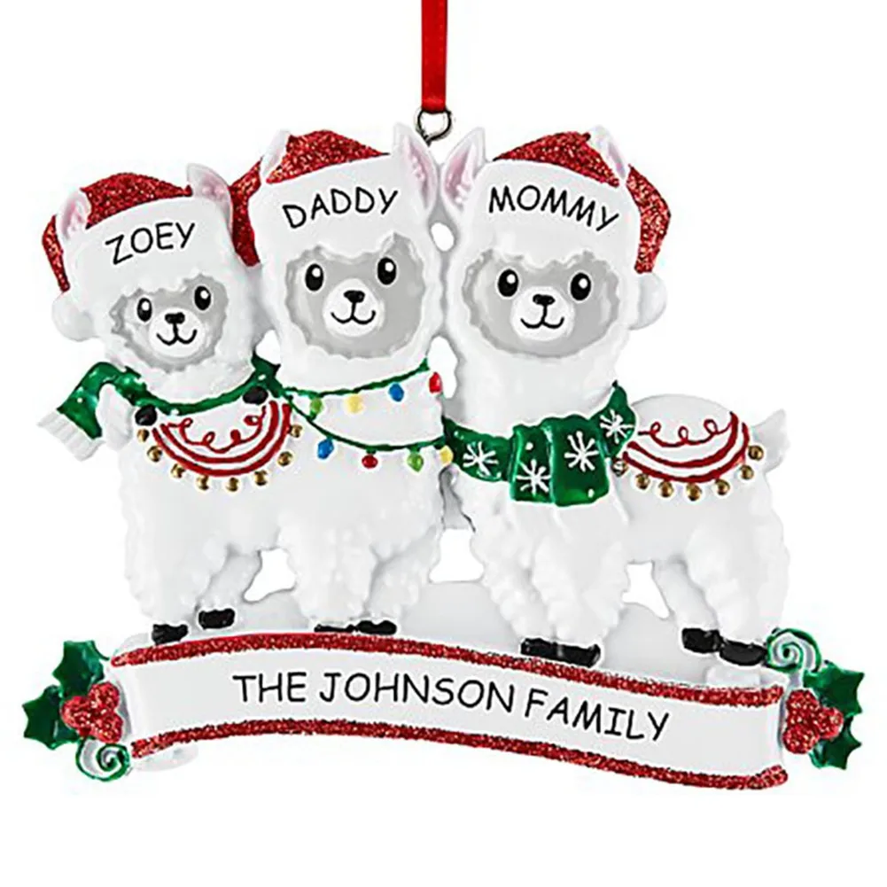 New Christmas Personalized Pendant Family DIY Cute Animals Christmas Tree Hang Pendant Gift Decorate Ornaments Xmas Holiday Gift
New Christmas Personalized Pendant Family DIY Cute Animals Christmas Tree Hang Pendant Gift Decorate Ornaments Xmas Holiday Gift