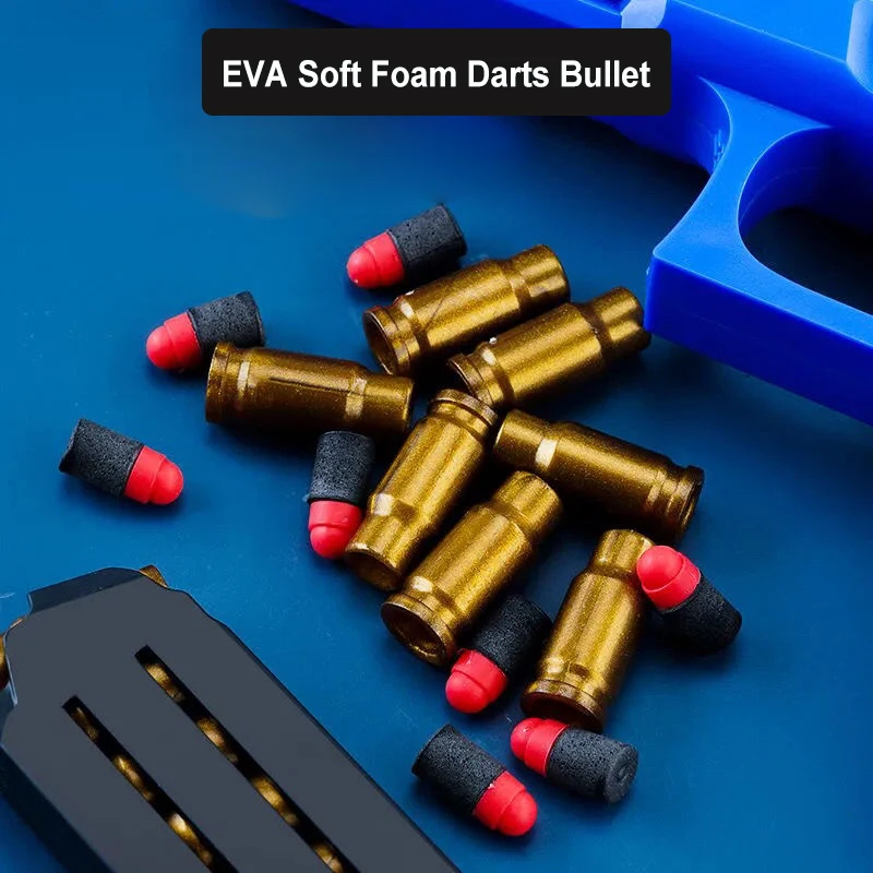 Glock Outdoor Soft Bullets Toy Gun Throw a shell Bullet Toy EVA Cosplay Props CS Game Manual Pistol Boys Birthday Gift 
Glock Outdoor Soft Bullets Toy Gun Throw a shell Bullet Toy EVA Cosplay Props CS Game Manual Pistol Boys Birthday Gift