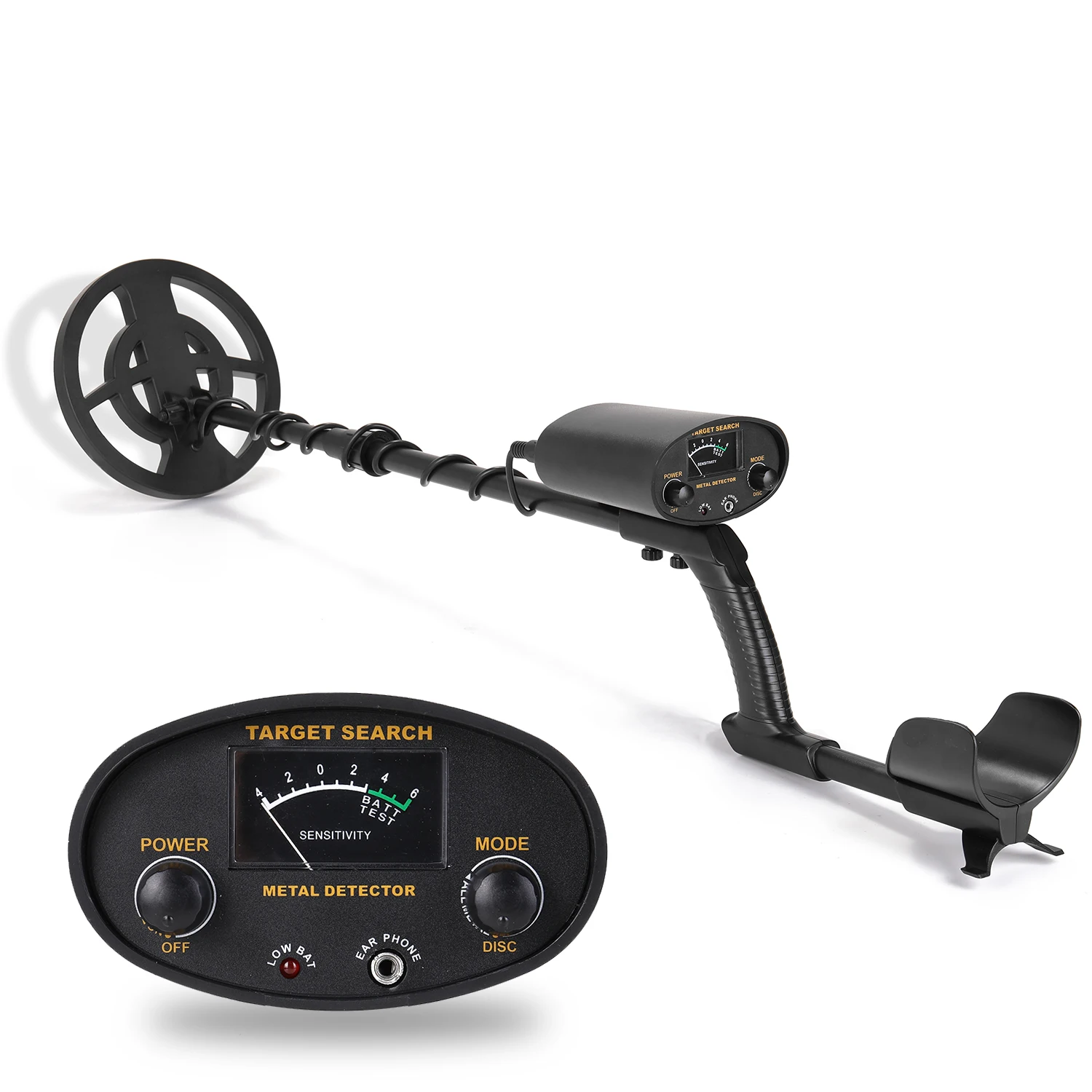 GT6100 Portable Easy Installation Underground Metal Detector High Sensitivity Jewelry Treasure Gold Metal Detecting Finder
GT6100 Portable Easy Installation Underground Metal Detector High Sensitivity Jewelry Treasure Gold Metal Detecting Finder