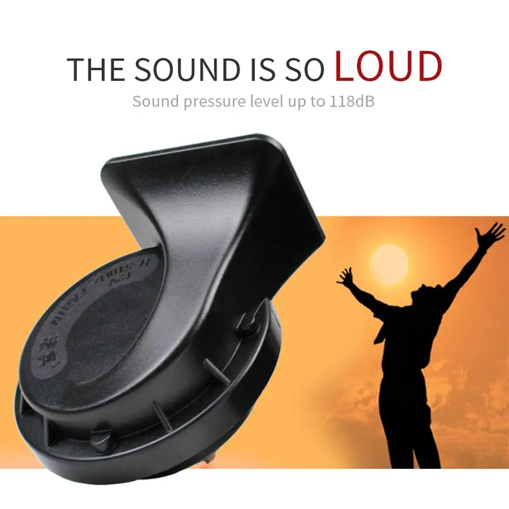 FARBIN Car Horn Loud 12V Hi-Tone/Low Tone Waterproof Auto Horn Electric Snail Horn Universal for UTV ATV Motorcycle Golf Car
FARBIN Car Horn Loud 12V Hi-Tone/Low Tone Waterproof Auto Horn Electric Snail Horn Universal for UTV ATV Motorcycle Golf Car