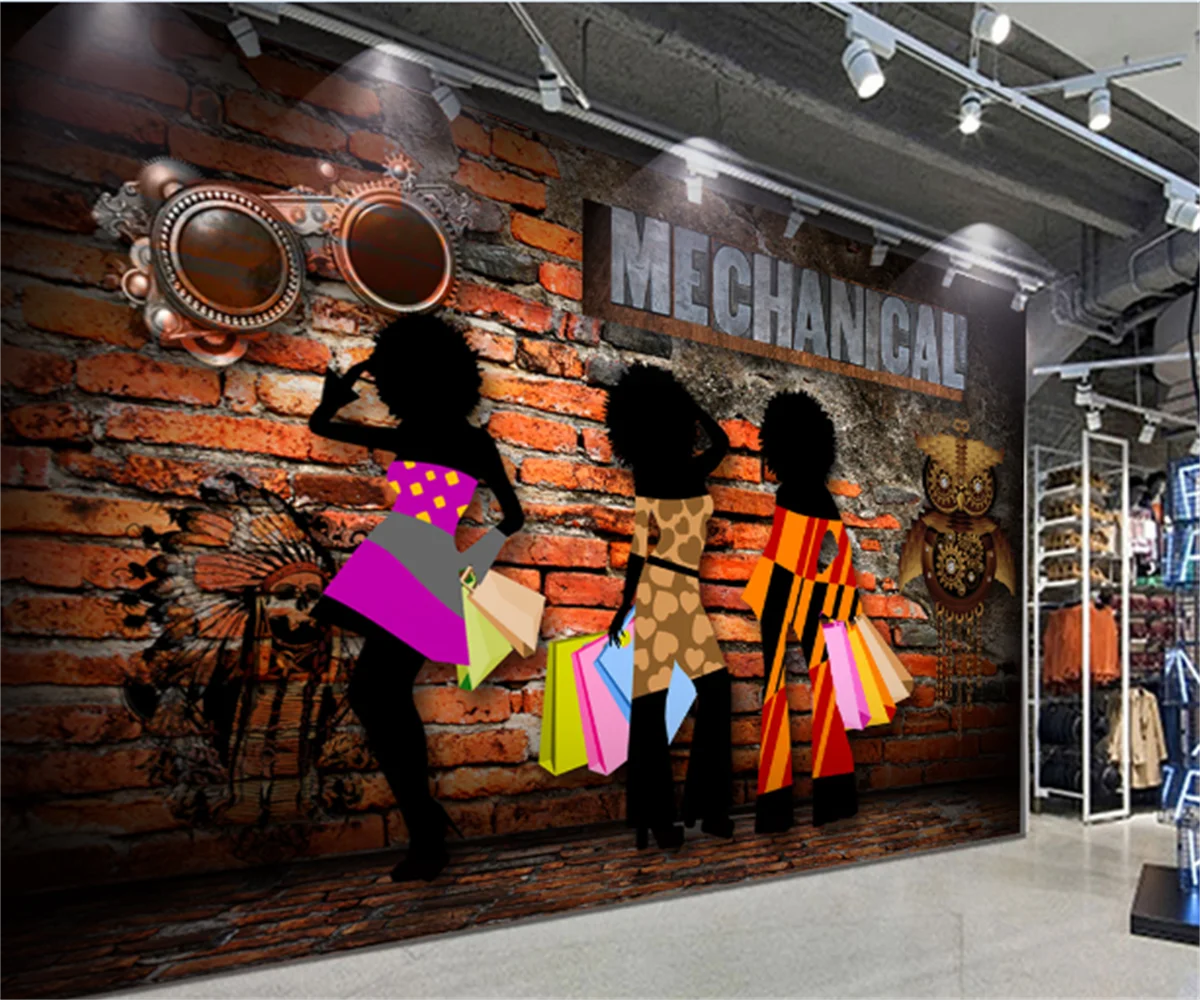 3D brick wall abstract clothing store tooling background wallpaper Southeast Asia professional custom tooling wallpaper
3D brick wall abstract clothing store tooling background wallpaper Southeast Asia professional custom tooling wallpaper