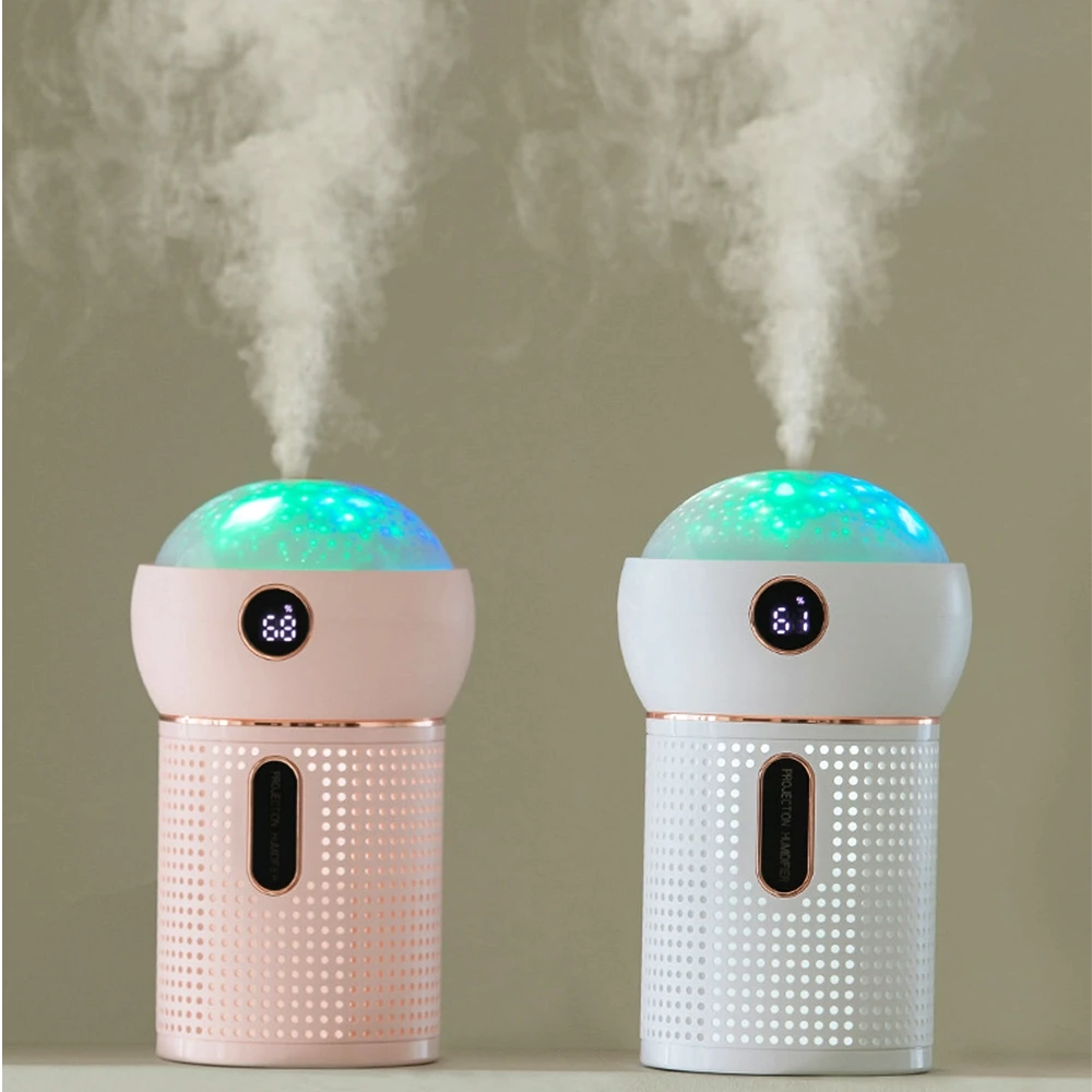Wireless Air Humidifier USB Portbale Aroma Diffuser 2000mAh Battery Rechargeable Umidificador Projector LED Lamp Humidificador
Wireless Air Humidifier USB Portbale Aroma Diffuser 2000mAh Battery Rechargeable Umidificador Projector LED Lamp Humidificador