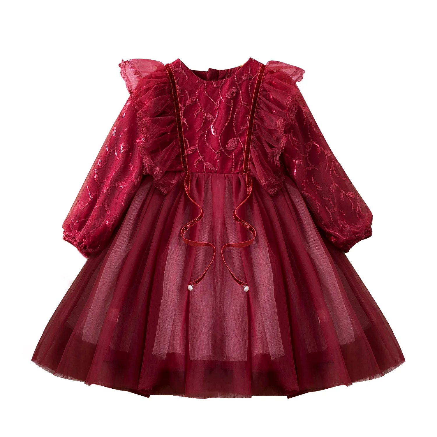 3-7 Years Girls Dress 2020 Autumn Casual Long Sleeves Sequins Mesh Kids Dresses For Girl Clothing Princess Party Tutu Dress
3-7 Years Girls Dress 2020 Autumn Casual Long Sleeves Sequins Mesh Kids Dresses For Girl Clothing Princess Party Tutu Dress