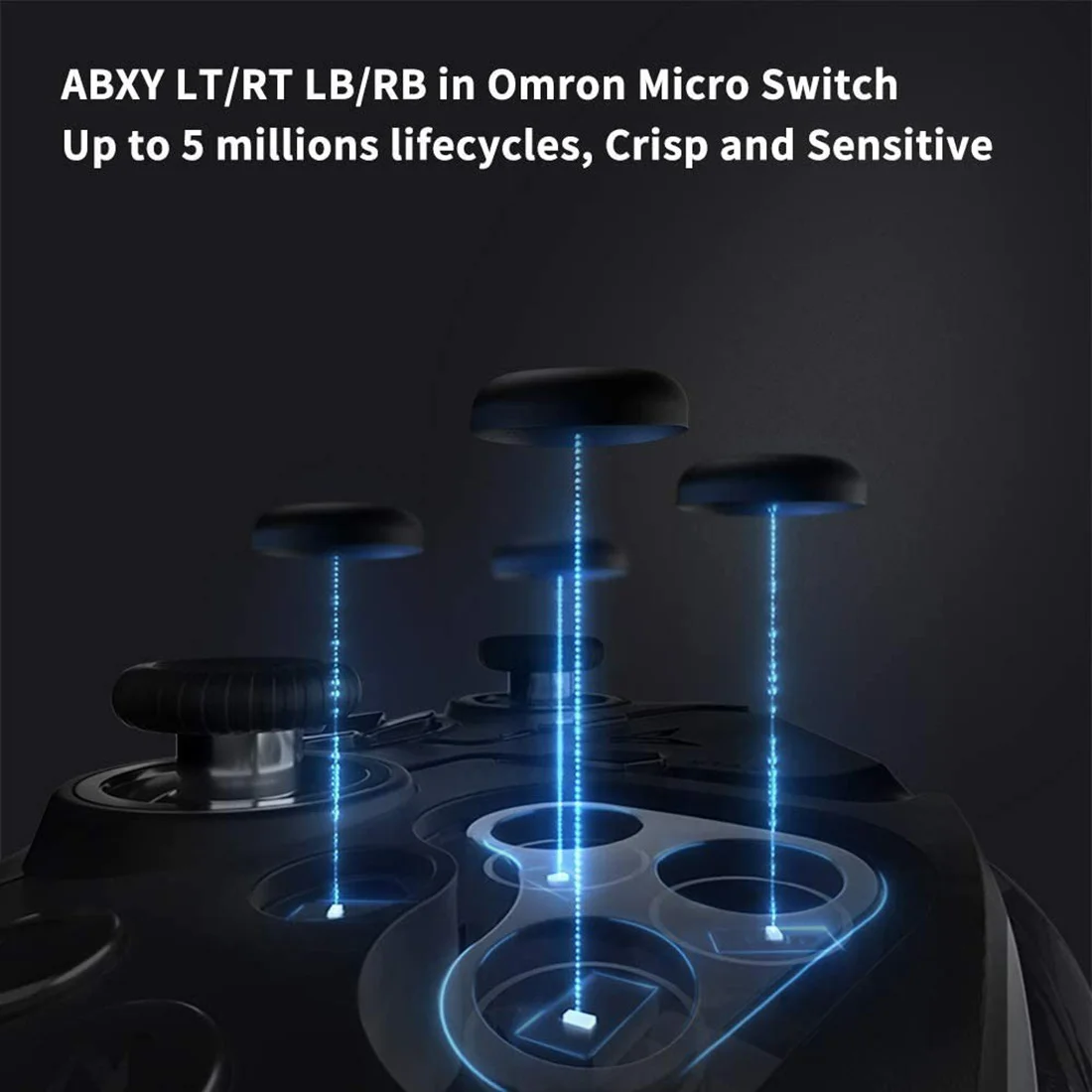 Bluetooth Gamepad Somatosensory Vibration Controller For PC / STEAM / TV / Mobile Joystick Gamesir
Bluetooth Gamepad Somatosensory Vibration Controller For PC / STEAM / TV / Mobile Joystick Gamesir