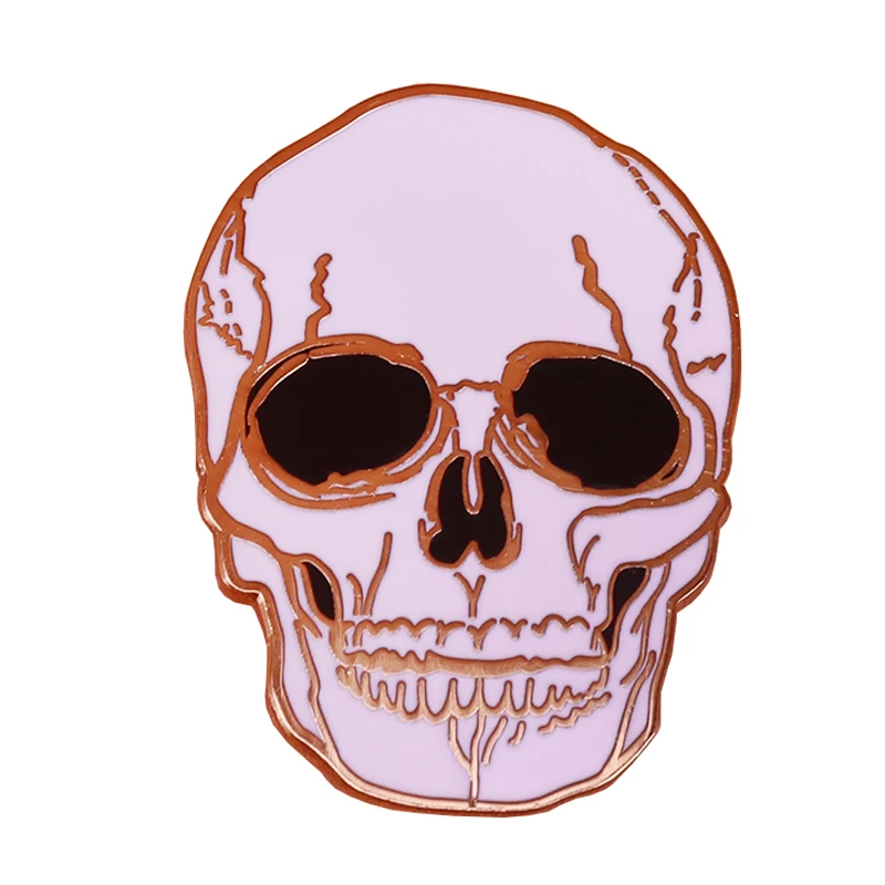 Фото Реалистичный значок в виде черепа мультяшный человеческий планер готический